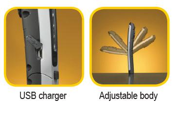 Zeca Rechargeable LED lamp KB 140 — Entrepot Marketing Singapore