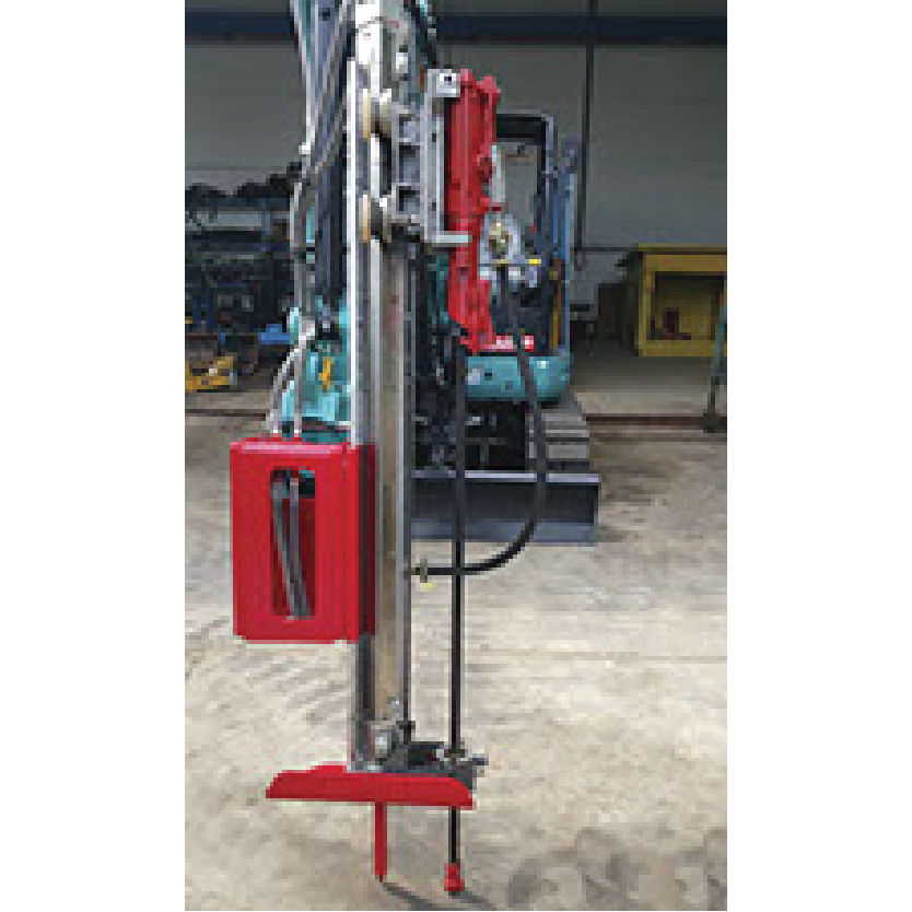 Hydraulic drilling mast for rock drilling — Entrepot Marketing