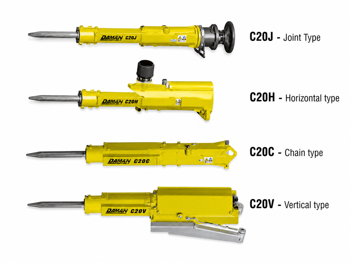 Darda Carrier Mounted Splitter — Entrepot Marketing Singapore