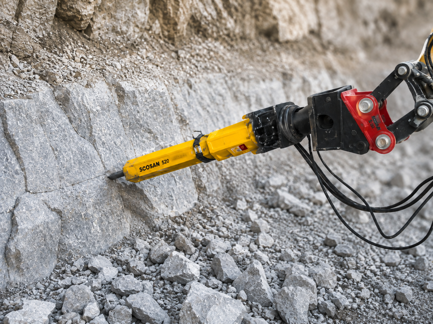 Darda Carrier Mounted Splitter — Entrepot Marketing Singapore