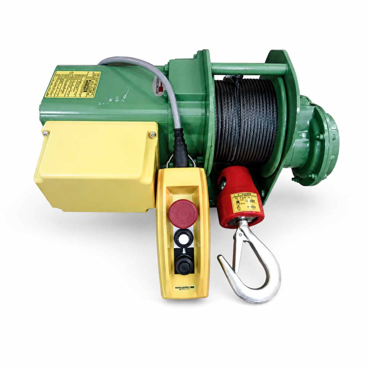 Toyo Koken electric winch for industrial lifting — Entrepot Marketing